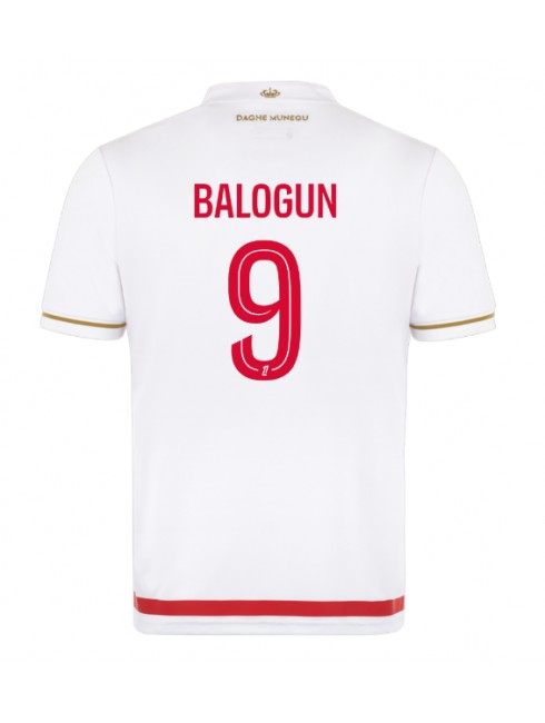 Billige AS Monaco Folarin Balogun #9 Hjemmedrakt 2025-26 Kortermet Billige AS Monaco Folarin Balogun #9 Hjemmedrakt 2025-26 Kortermet